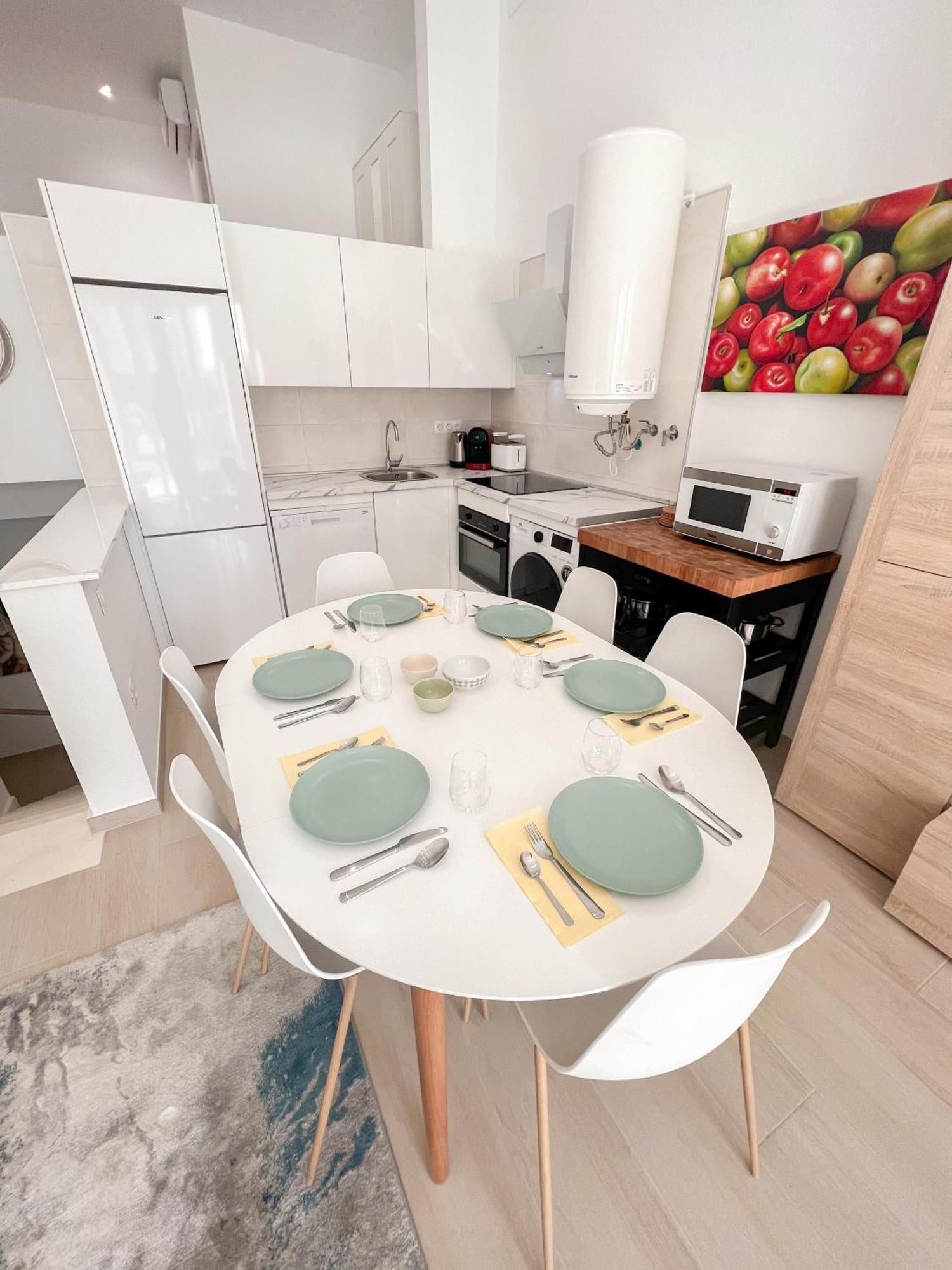 Apartmán Cozy And Modern Family Flat Carihuela Torremolinos Exteriér fotografie